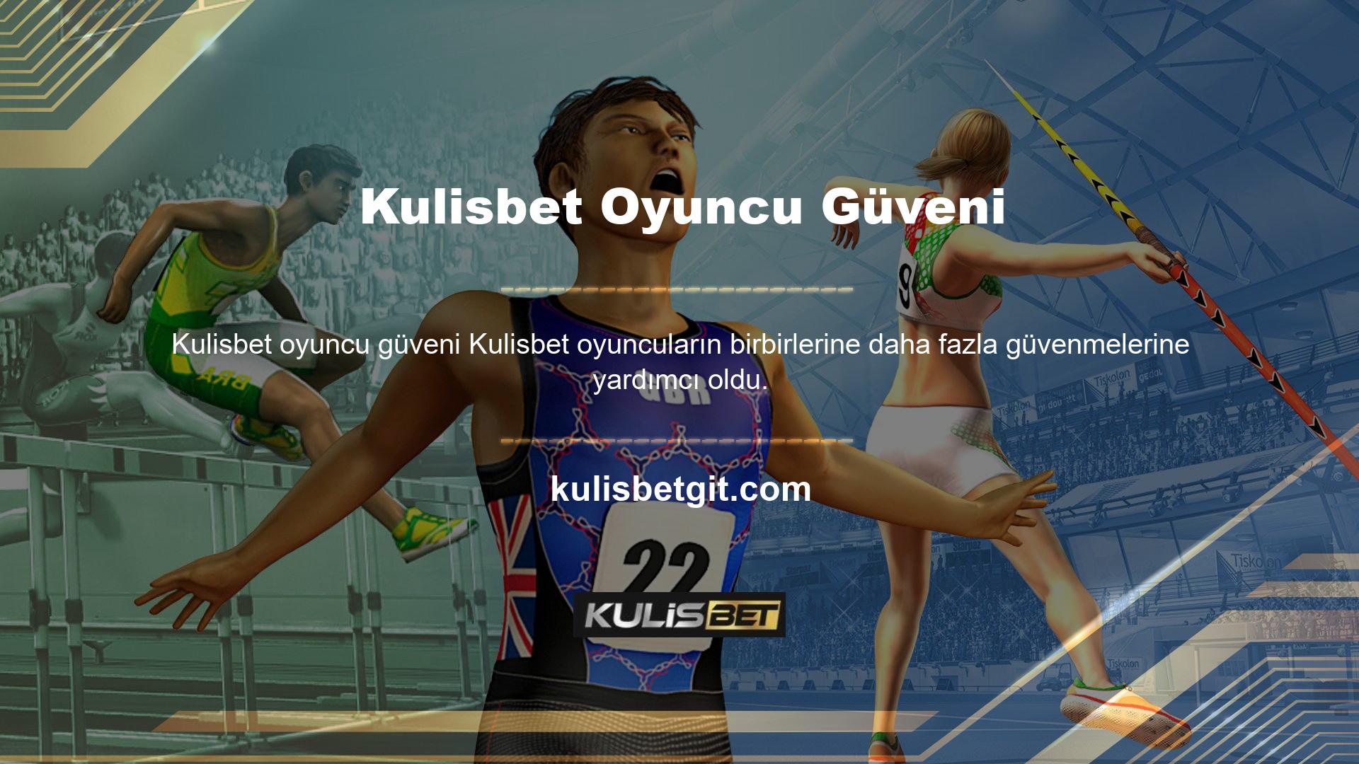 Kulisbet müşteri memnuniyeti hizmetinin çok az şikayeti vardır